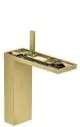 AXOR-HG-AXOR-MyEdition-Einhebel-Waschtischmischer-230-fuer-Waschschuesseln-mit-Push-Open-Ablaufgarnitur-ohne-Platte-Brushed-Brass-47022950 gallery number 1